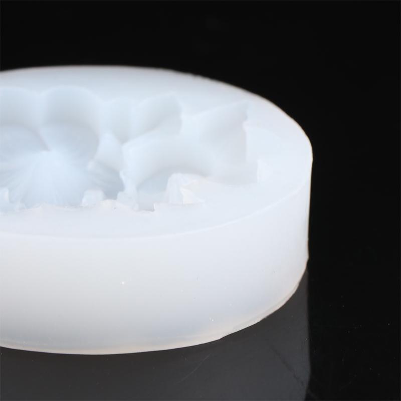 1Pc Flower Shape Silicone Mold Gardenia Plumeria Rubra Molds Cupcake Jelly Candy Fondant Chocolate Decoration Baking Tool