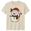 SnowUnisex Christmas Holidays Unisexs TShirt Unisexs Tee Cartoon Graphic