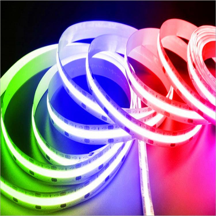 5M/3M WS2811 RGB IC COB adressierbare LED-Streifenlichter, DC12V, 576LEDs/m, Traumfarbe, flexible TV-Hintergrundbeleuchtung, Zimmer- und Partydekoration
