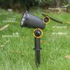 9 LEDs Solar Spotlights, Outdoor IP65 Waterproof, Spot Lights, Brightness Adjustable for Garden Backyard Driveway Patio Decor