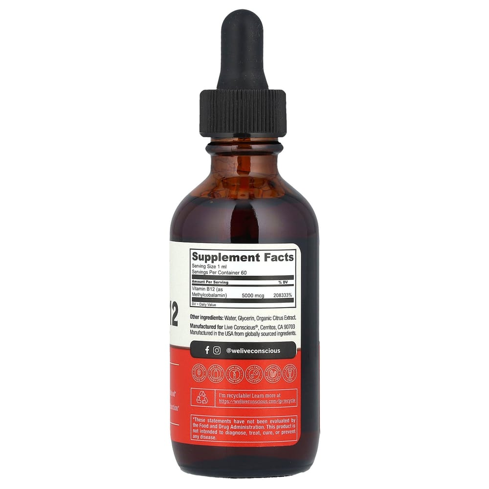 iHerb Vegan B12 Maximum Strength 60ml