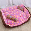 Pet Soft Sleep Mat Pet Blanket Double-Sided Fleece Cover Blanket Four Seasons General Purpose Blanket Pet Nest Mat Pet Supplies