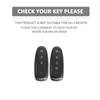 Car Remote Control Key Case Cover Shell Fob Holder For Ford Focus Edge Explorer Expedition C-Max Escape Flex Keychain