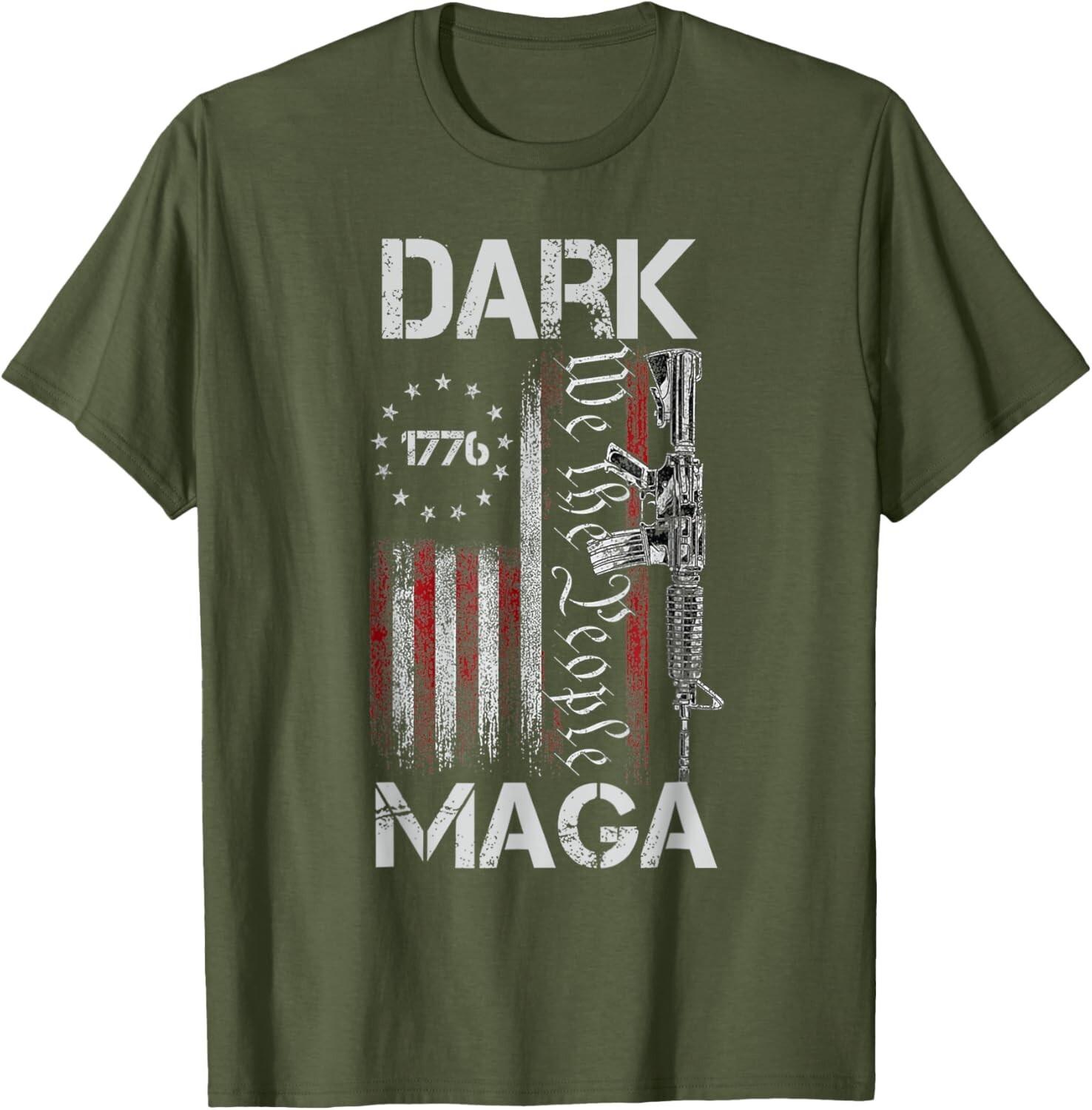 Funny DARK MAGA Tee 2026 MAGA New DARK MAGA Unisex T-Shirt S