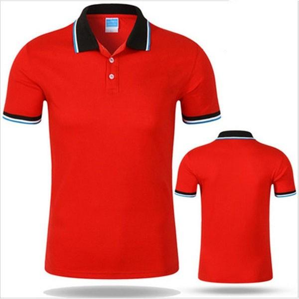 Polohemd für die Arbeit Herren Damen Kurzarm Polyester Atmungsaktiv Schnelltrocknend Uniformen