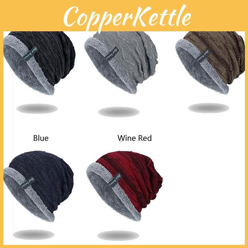 Soft Acrylic Knitted Baggy Beanie Premium Quality Winter Warm Cap For Men Women