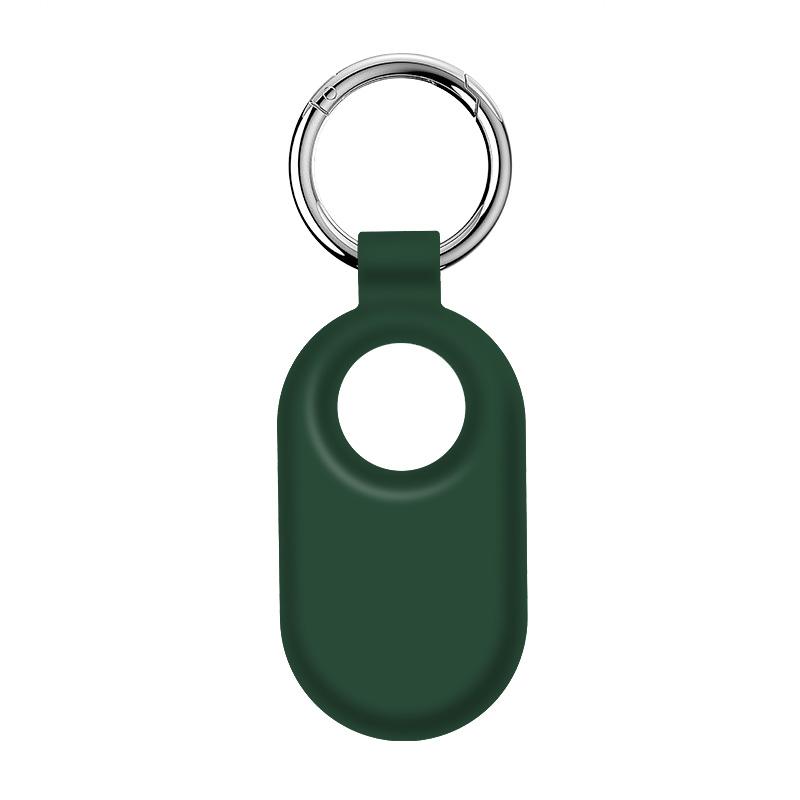 Silikonové ochranné pouzdro, vodotěsné měkké ochranné pouzdro s klíčenkou pro Samsung Galaxy SmartTag2