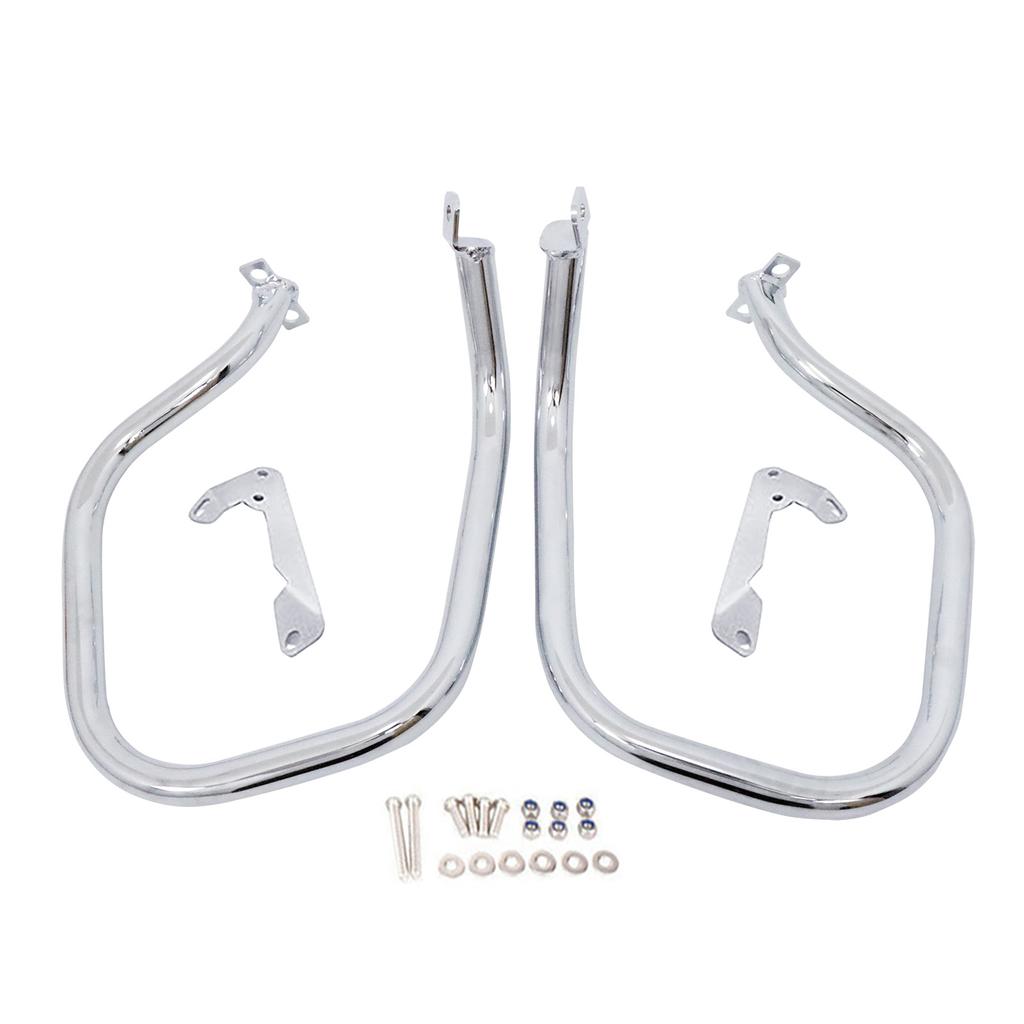 Motorcycle Highway Front&Rear Engine Guard Bumpers Crash Bar Stunt Cage Protector For BMW R1250RT R1250 RT R 1250 RT 2018-2025