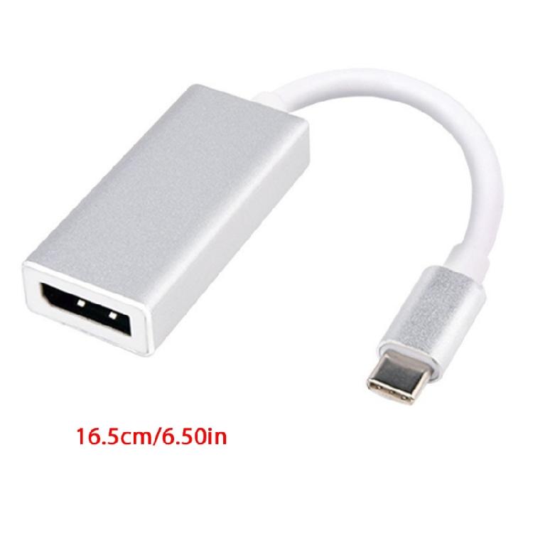 USB3.1 Typ C auf DP Konverterkabel Anschlussadapter für Laptop Telefon zu DP Monitor-Anzeigen