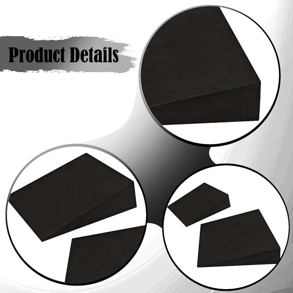 Block Heel Raise Incline Board Calf Support Made of EVA Material with Grippy Surface for Gymnastics