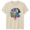 Tree of Life Watercolor T-Shirt Nature Birthday Gift For Him And Her