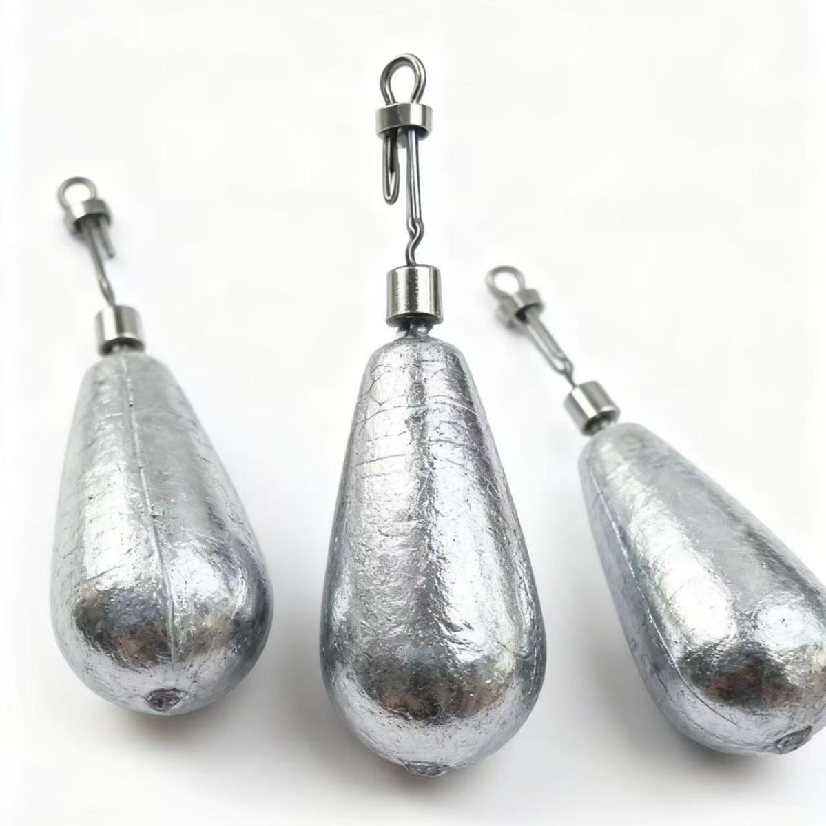 Набор грузил-вертлюгов для инвертированной оснастки Water Drop Fast Lead 3.5g