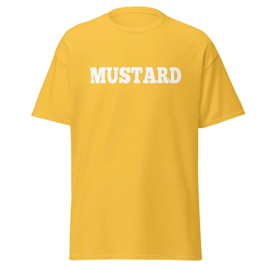 Mustard Costume Shirt - Funny Halloween Costume, Unisex