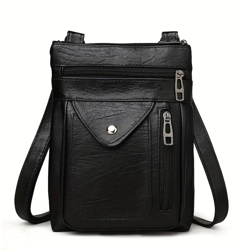 Korean Versi Simple Women's Portable Wallet, Fashi Retro Single Shoulder Crossbody Bags, Suitable for Commuting and Banquets