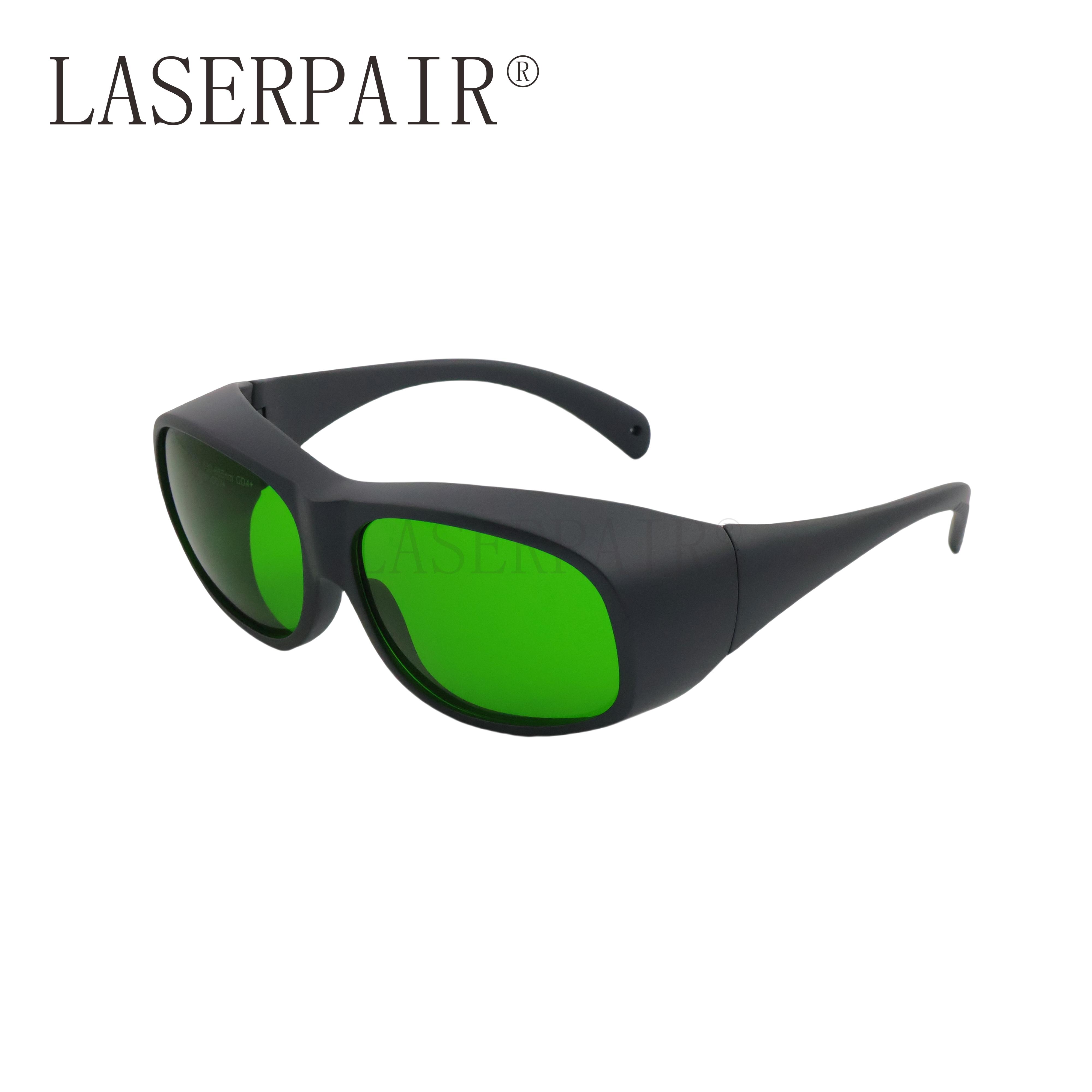 Dental Laser Safety Glasses Blue / Red / NIR Laser Goggles for 450nm 650nm 660nm 808nm 980nm 1064nm safety glasses зелёный
