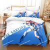 Honkai Impact 3rd Bedding Set Printed Duvet Cover Sheet Pillowcase Soft Quilt Cover Full Queen King Size 3D Print Kawaii Anime