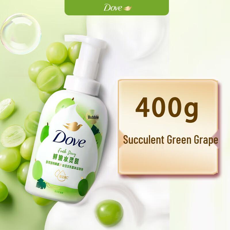 Dove Сочный Зеленый Виноград Пена для Душа 400 г