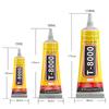 T8000 Soft Anti-Vibration Electronic Components Glue Clear Contact Phone Repair Adhesive with Precision Applicator 15/50/110 ML