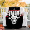 1pc Chicago Bulls Theme Blanket - Digital Print, Polyester, Cozy for All Seasons, Perfect for Outdoor, and Travel