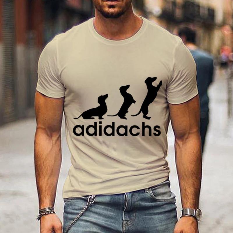 T-shirt Dachshund Dog Lover T Shirt Graphic Shirts Oversized UnisexTshirt Harajuku Fashion Clothes Brand Shirts