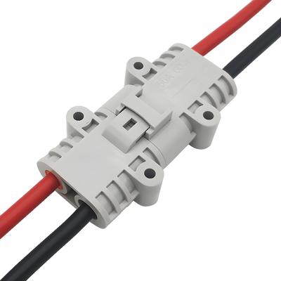 50A 600V Connector, Waterproof Charging Plug Wire Connector for Air Conditioner,