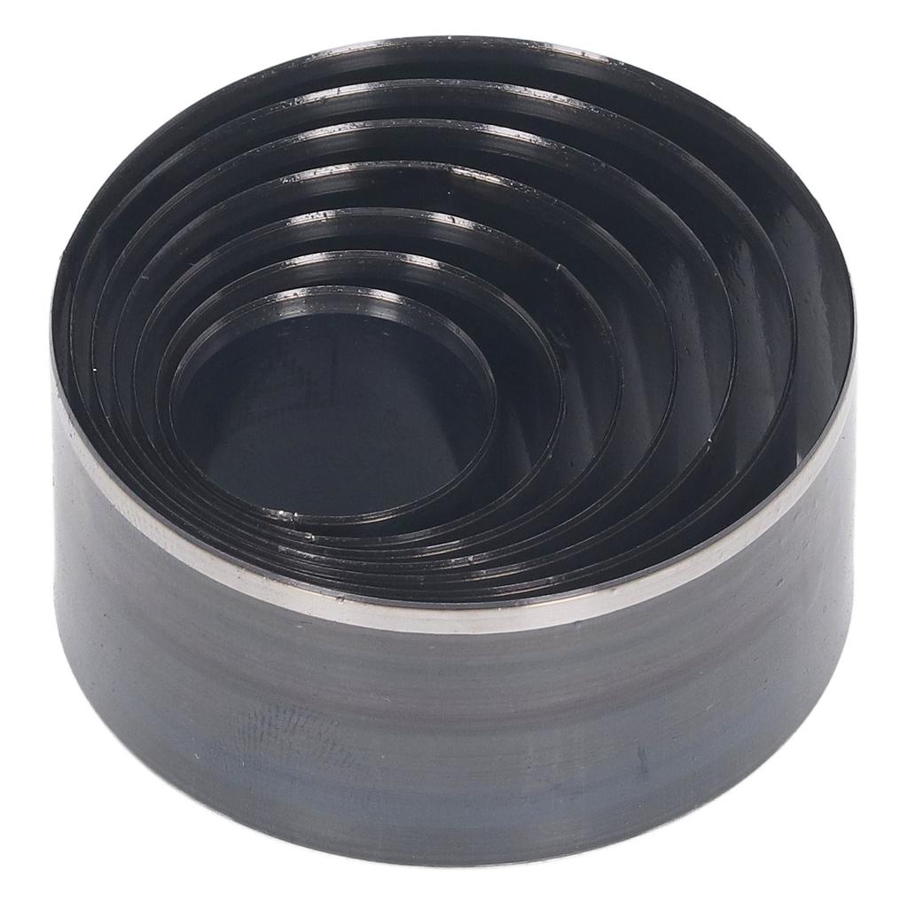 7PCS Set Leather Cutting Dies Set Round Shape Leather Round Cutting Die for Handcraft