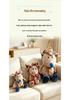 Adorable Mouse Plush Toy: Flower Cloth, Children's Hug Pillow & Soothing Doll - Perfect Birthday Gift