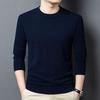 Men's Cashmere Wool Blend Crew Neck Pullover Sweater YTMTST6548