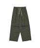 DOUBLE JD Washed Wide Pants (Khaki)
