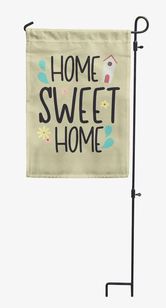 Printtoo Tan Home Sweet Home Garden Summer Camping  Flags  For Campers Double Sided  Flag Outdoor Garden