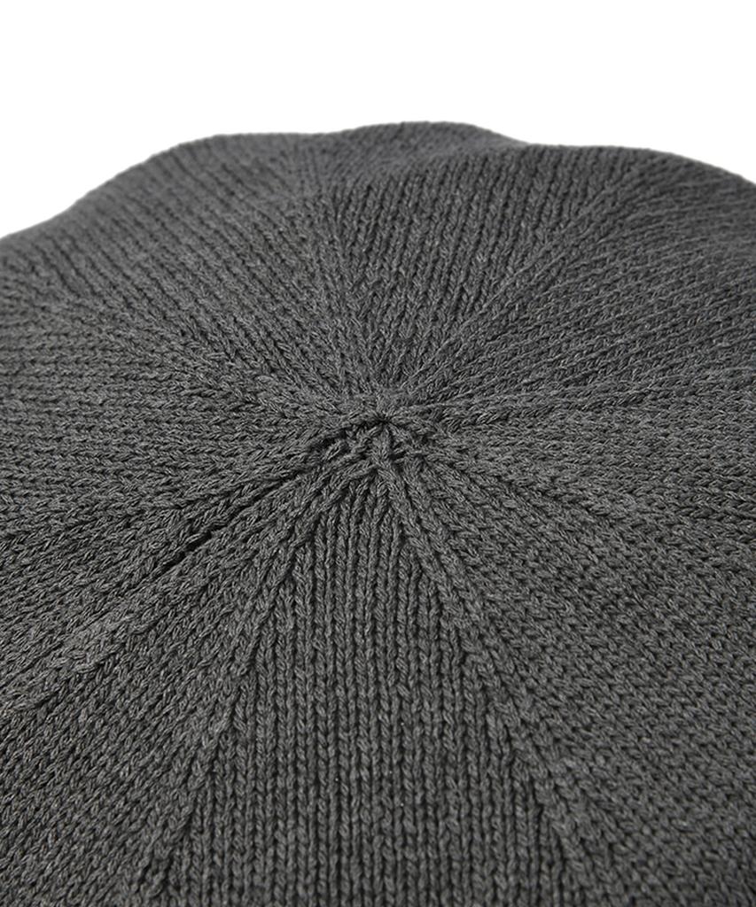 FALLETT Summer Knit Beret Charcoal