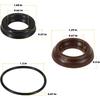 AR1857 Hochdruckreiniger Dichtungssatz 18mm XR Dichtungsreparatursatz für Annovi Reverberi Hochdruckreiniger Pumpe RK RKA RKV XRC XRA (9 Stück)