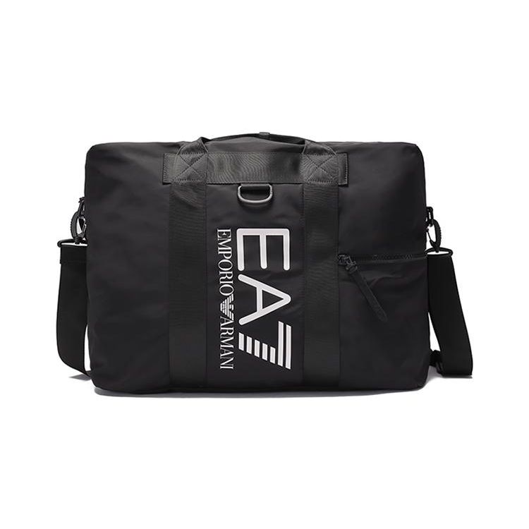 

Emporio Armani Logo Printed Zipper Closure Polyester Travel Gym Shopping Tote Crossbody Shoulder Bag Men bags 245078-3R911-02021 Basic Set (Bag+Dust Bag)