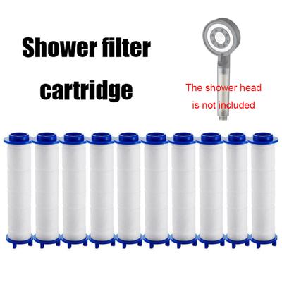 5/10 Universeel Douchefilter Verhoogt Waterdruk Verwijdert Onzuiverheden Voor Standaard Douchekoppen Waterzuivering Cartridge