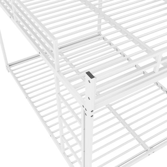 Bunk Bed 140x200cm Children with Ladder Falling Protection Strong Load Loft Bearing Double Layer Family Bedroom Furniture