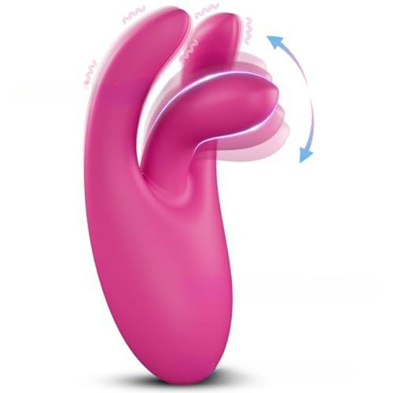 G Spot Клиторальный вибратор для пальцев Секс-игрушки для взрослых Силиконовый фаллоимитатор-массажер Вибрации Режимы шевеления пальцами Вибрирующий сосок Вагинальный анальный стимулятор