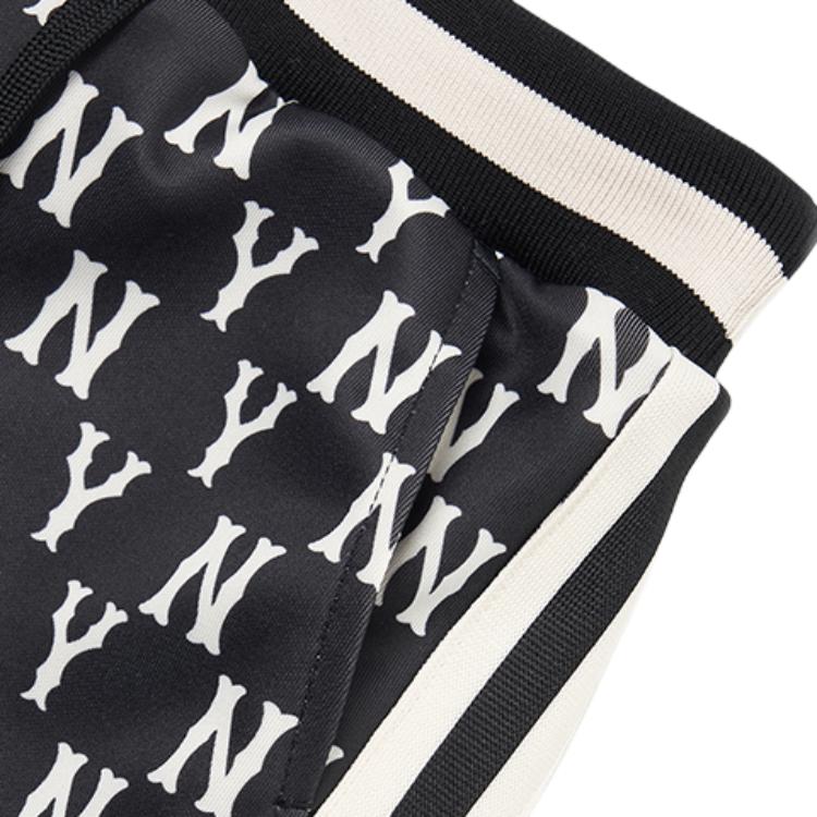 New Kids' MLB Knitted Sweatpants Black 7ATPM0121-50BKS