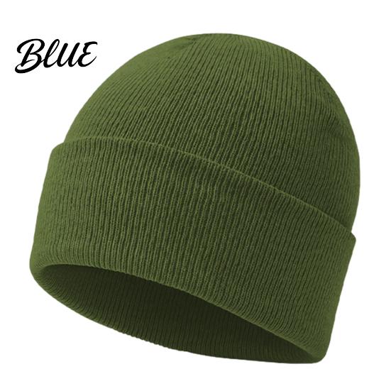 Casual Outing Hat Knitted Winter Hat Unisex Thick Thermal Skull Cap Cozy Windproof Soft Polyester Warm Knit for Men Women Outdoor Hiking Jogging
