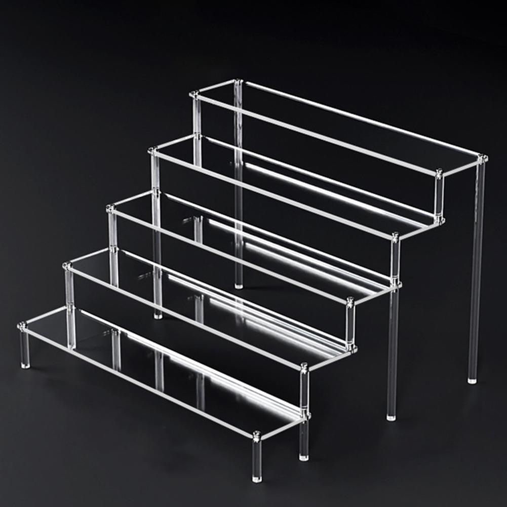 25 Layers Acrylic Display Stand Featuring Transparent Material for Perfume Figurine Jewelry and Collectible Display
