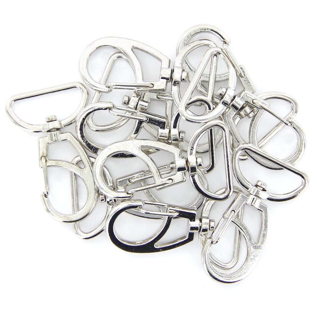 Leathercrafts Leathercraft Accessories 10pcs Metal Trigger Snap Hook