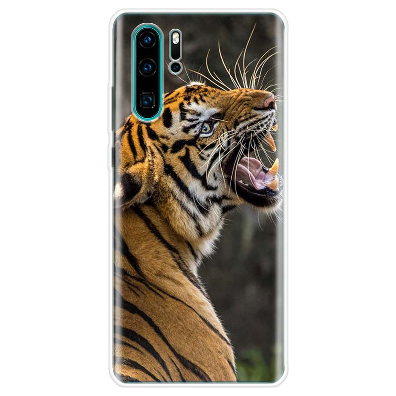 Wilder Tiger Tier Abdeckung Telefon Fall Für Huawei Y5 Y6 Y7 Y9S P Smart Z 2019 Honor 10 Lite 9 20 9X 8S 8X 8A Pro 7A 7X Coque