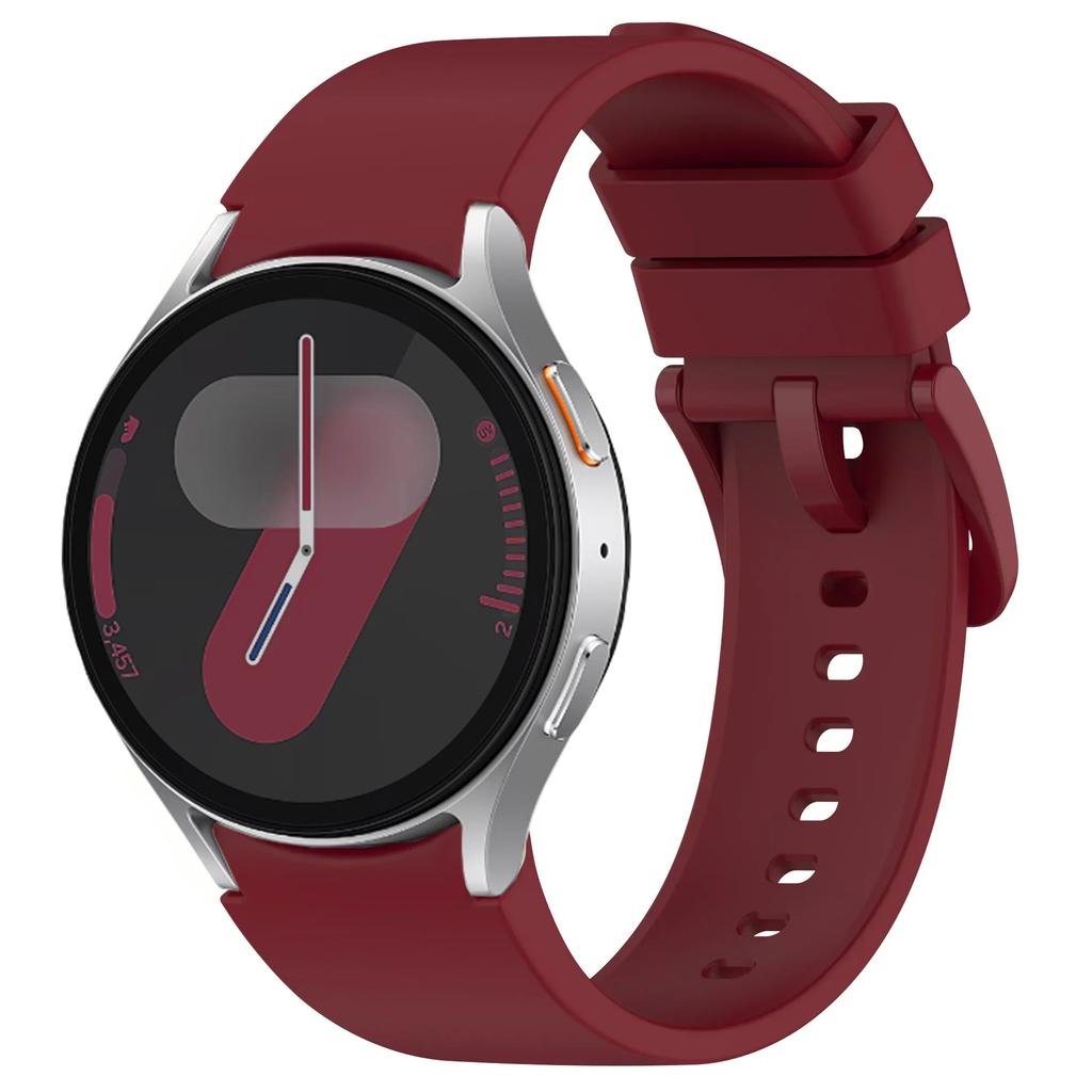 Silicone Strap for Samsung Galaxy Watch 4 Classic 46/42mm 5 Pro 45mm Bracelet for Galaxy 7 6 5 4 44mm 40mm/6Classic 47 43mm Band