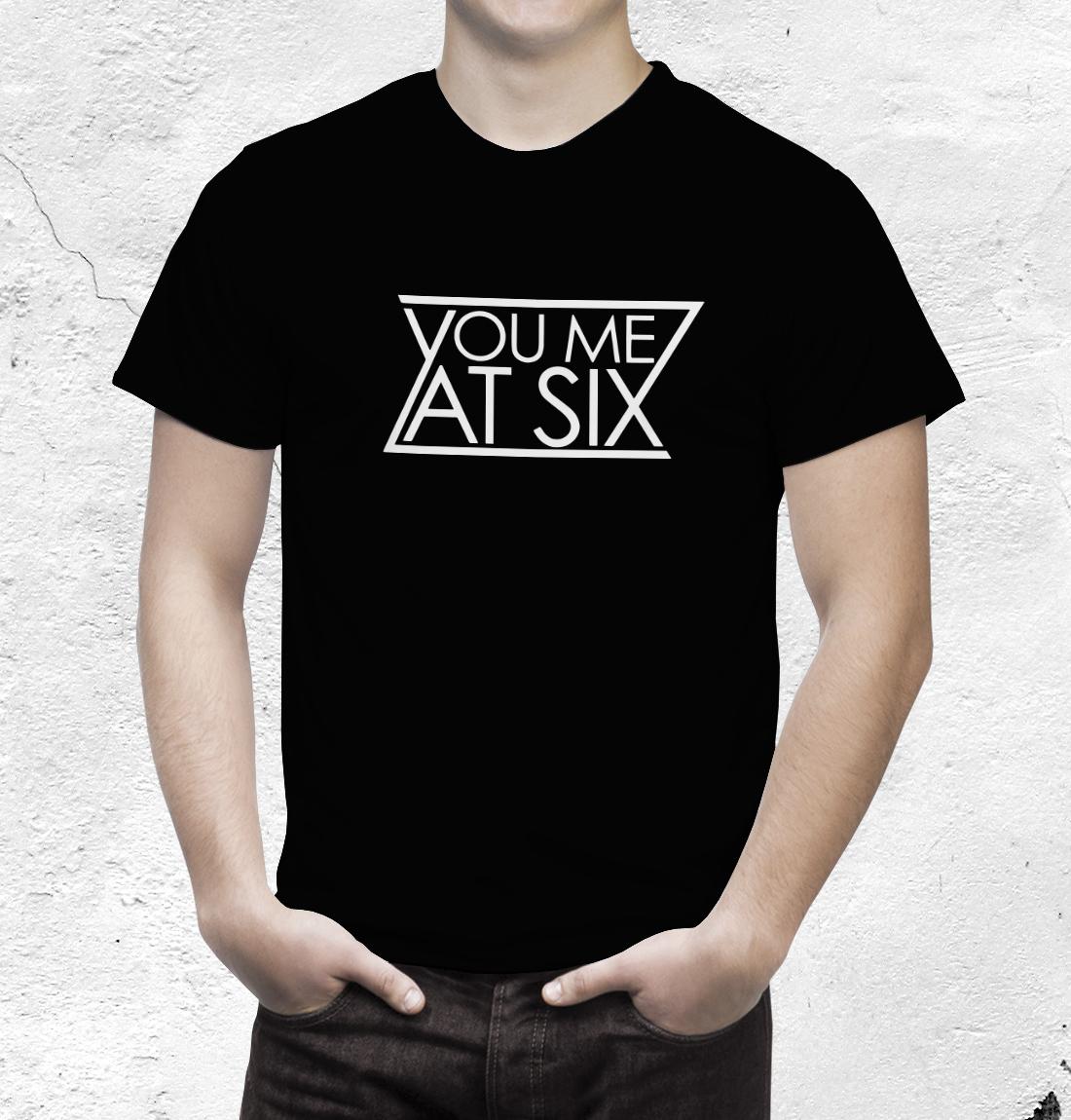 Футболка You me at six мужская женская детская топ S