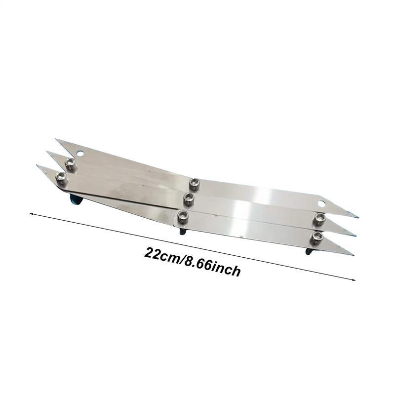 Center Finder Metal 3-Point/7-Point Center Point Locator For Quickly Precise Measurements Woodworking Center Finder Marking Tool