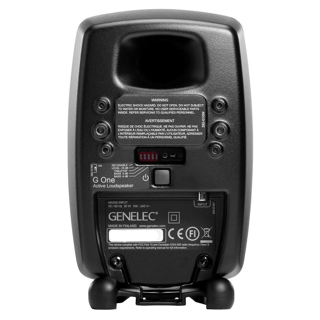 Genelec Genelec G One Active Speaker Monitor Speaker 5 Year Warranty (2 Pieces/Pair) (Black)