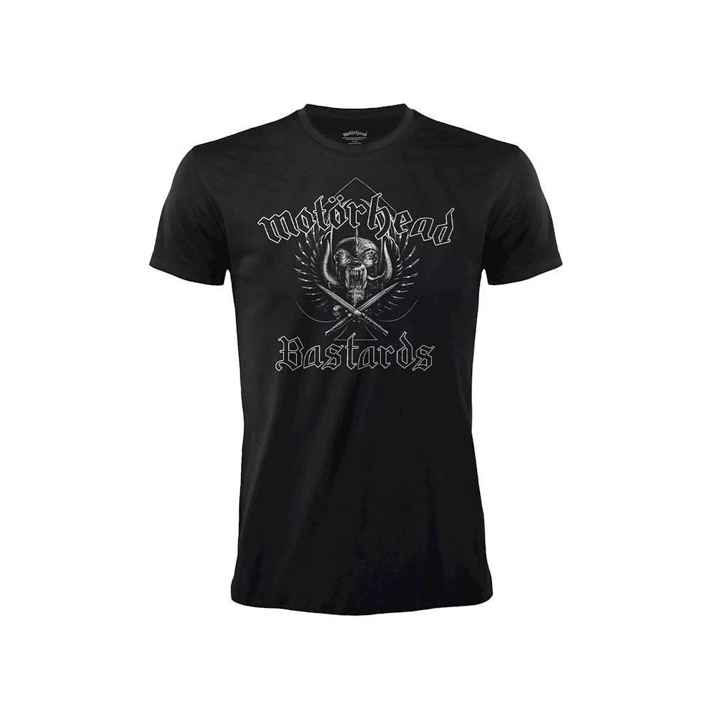 Music Motorhead TShirt Bastards Original Official Shirt Tee Black