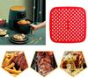 Air Fryer Non-stick Baking Mat Cake Grilled Saucer Silicone Mat Kitchen Accessories Pastry Tools Accessories Bakeware Oil Mats