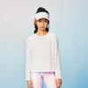 Asics Girls' Moisture-Wicking Printed Long-Sleeve T-Shirt
