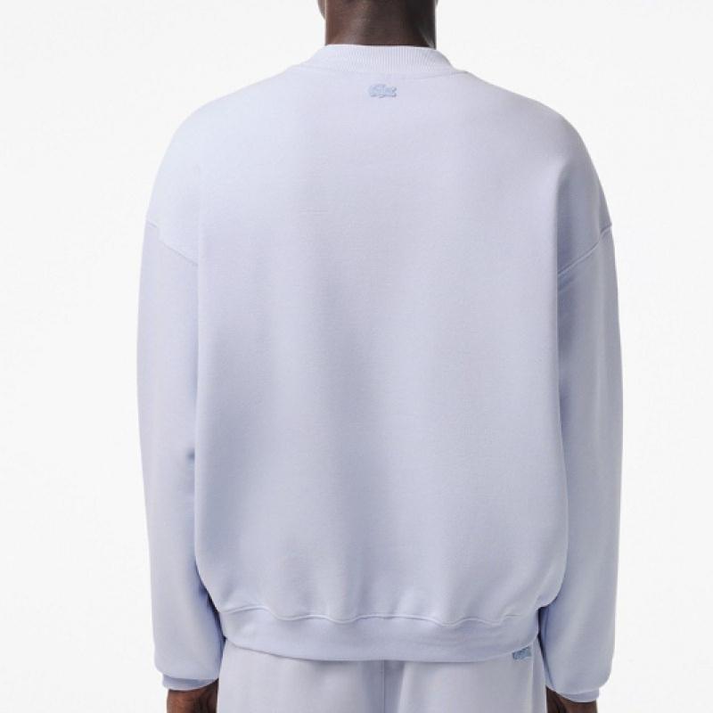 Lacoste Men S Signature Embroidered Match Mock Neck SweatShirt Sh7470 54g J2g