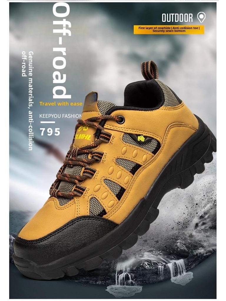 Nowe buty outdoorowe do pieszych wędrówek i alpinizmu: Wygodne, Oddychające, Codzienne Obuwie Sportowe dla Par